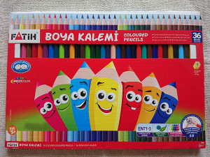 トルコの色鉛筆