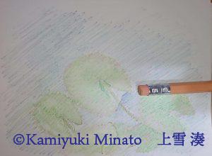 消せるい六角軸色えんぴつで描いてみた 3