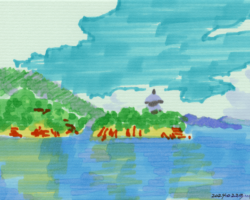 仙酔島と弁天島